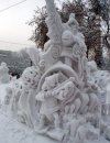 Как создать снежную скульптуру?